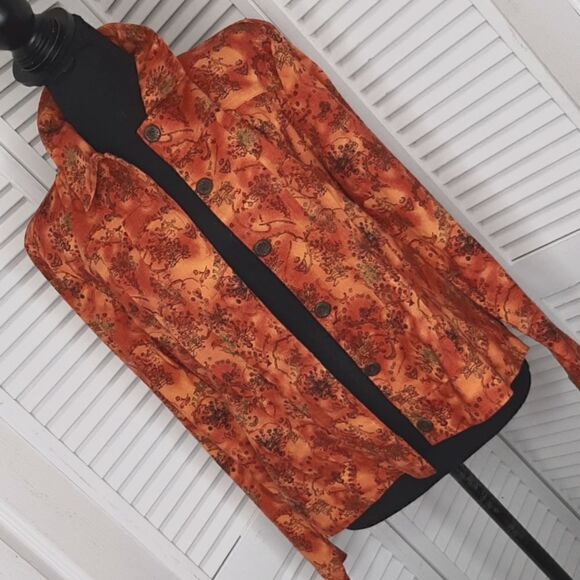 Christopher & Banks sz S denim style jacket - Picture 1 of 9